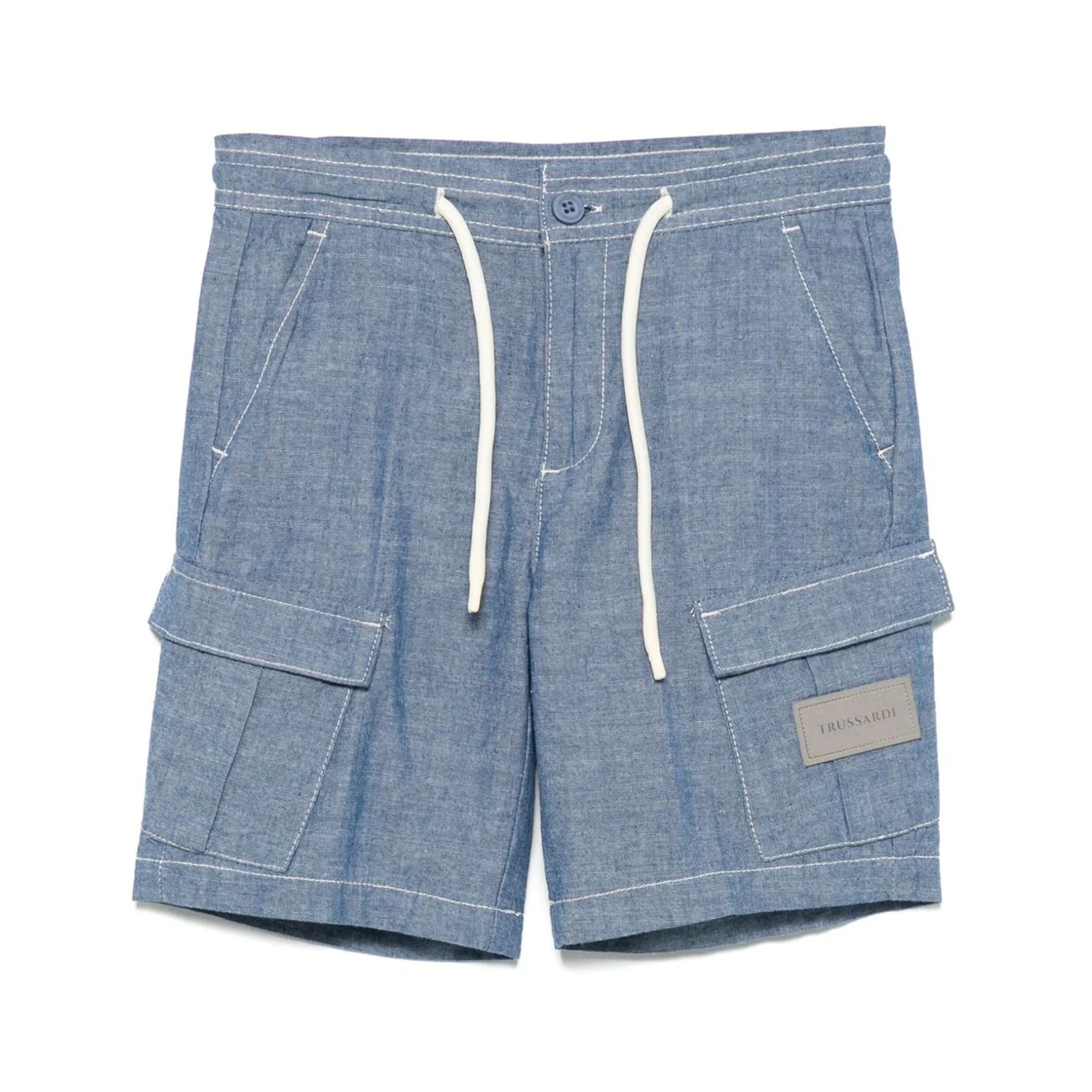 Trussardi Lightweight Denim Bermuda Shorts