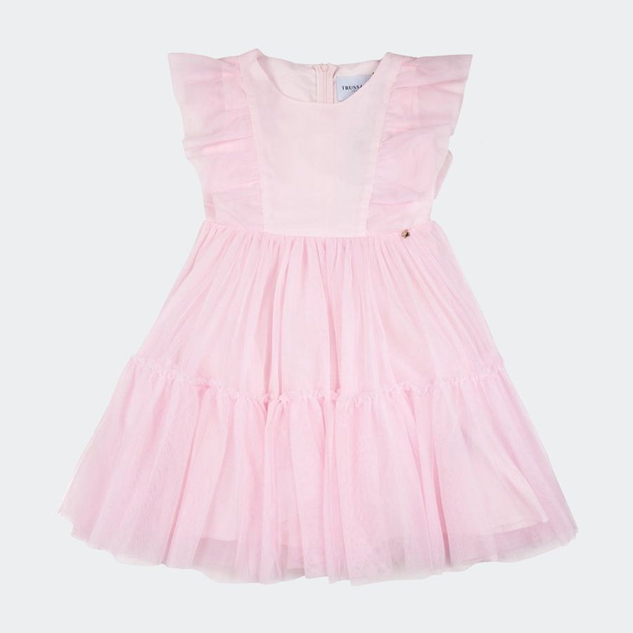 Trussardi Sleeveless Dress with Ruffles