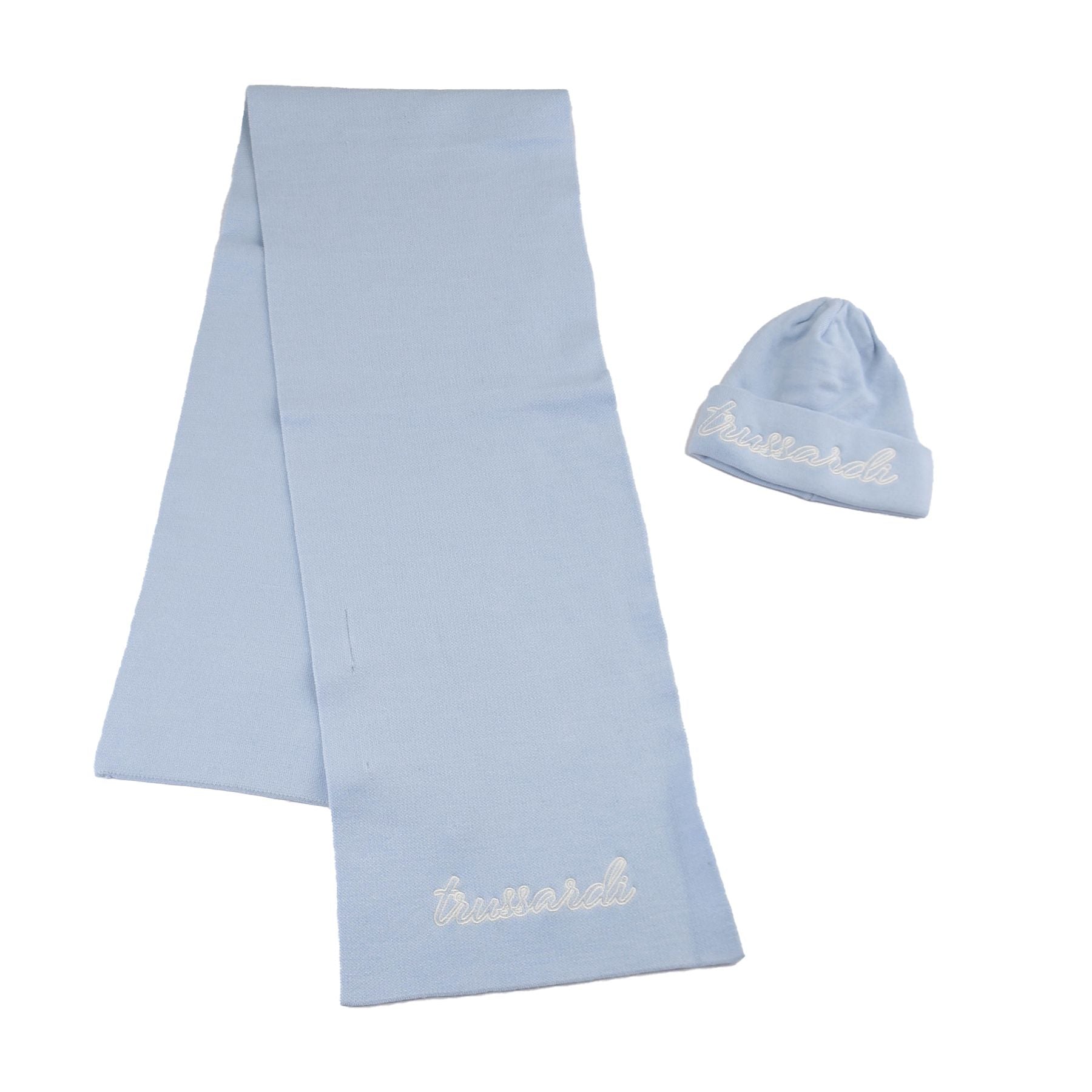 Trussardi Scarf and Hat Gift Set