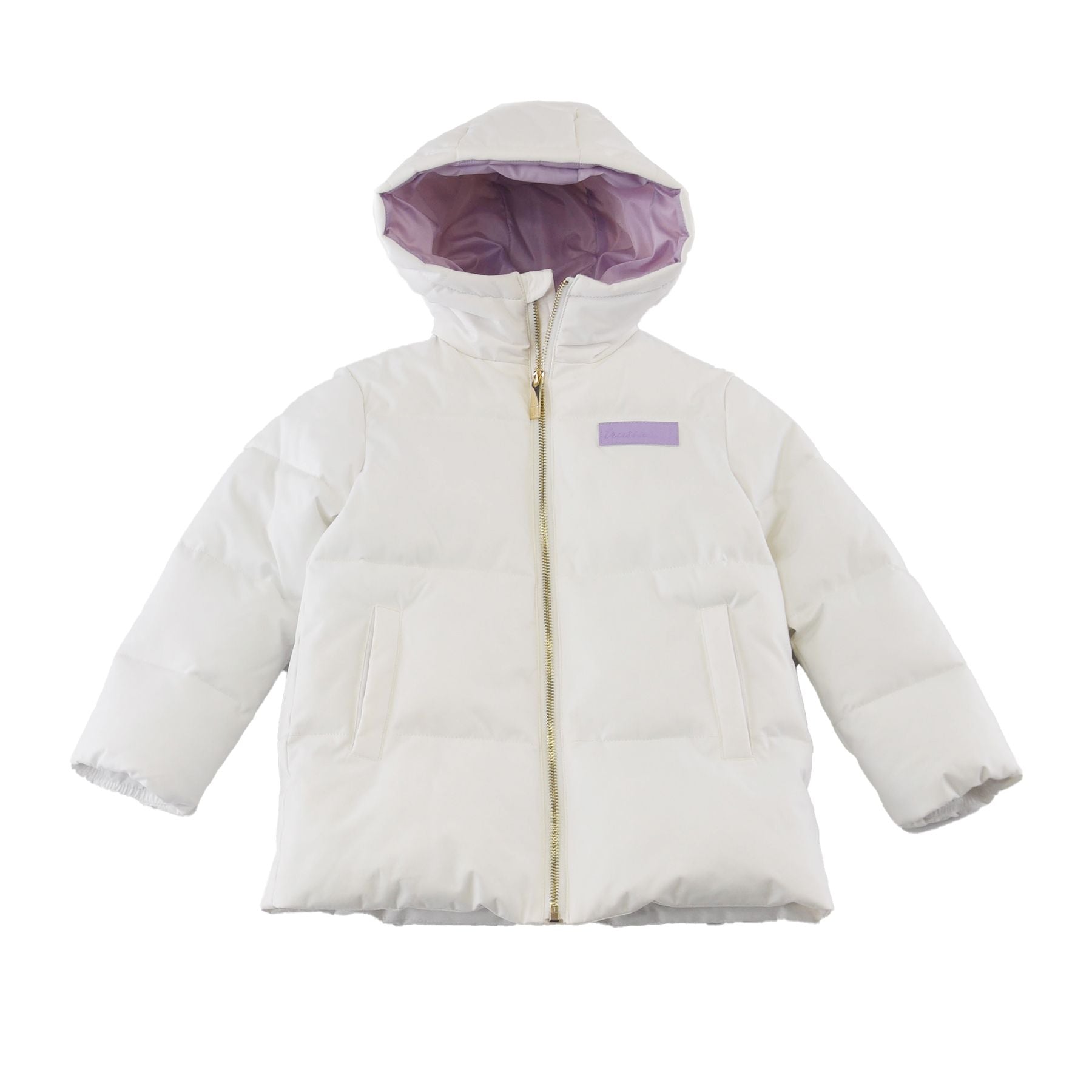 Trussardi Long Down Jacket with Hood