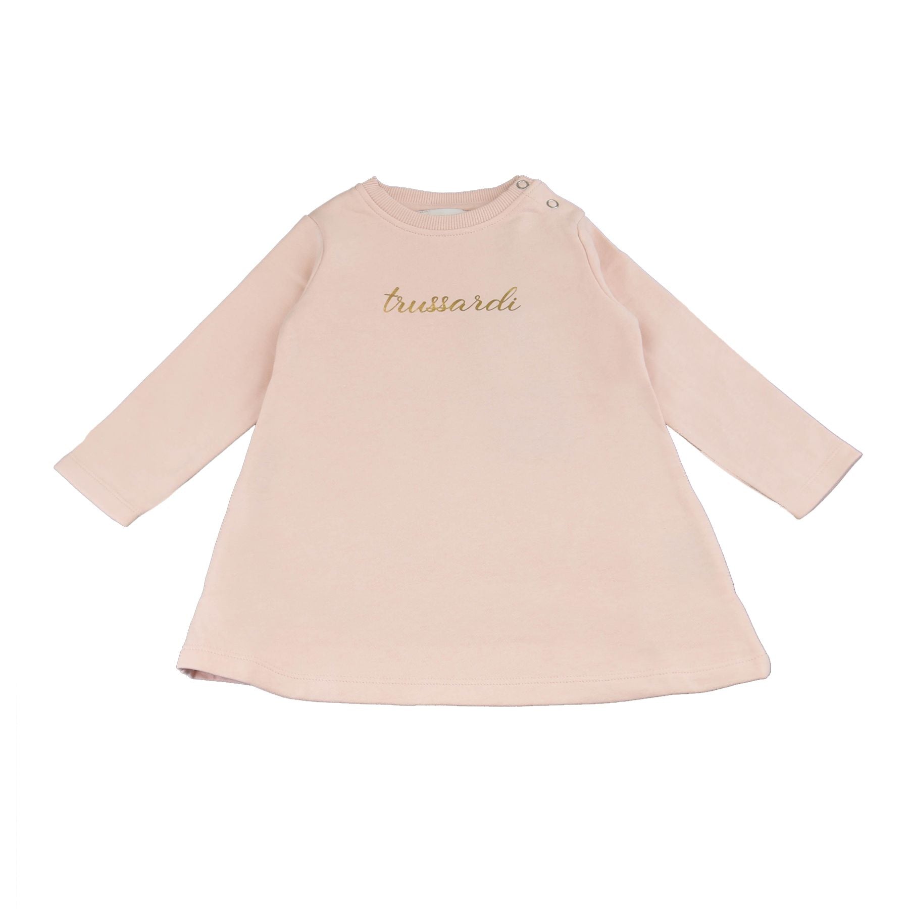 Trussardi Sequin Logo Dress