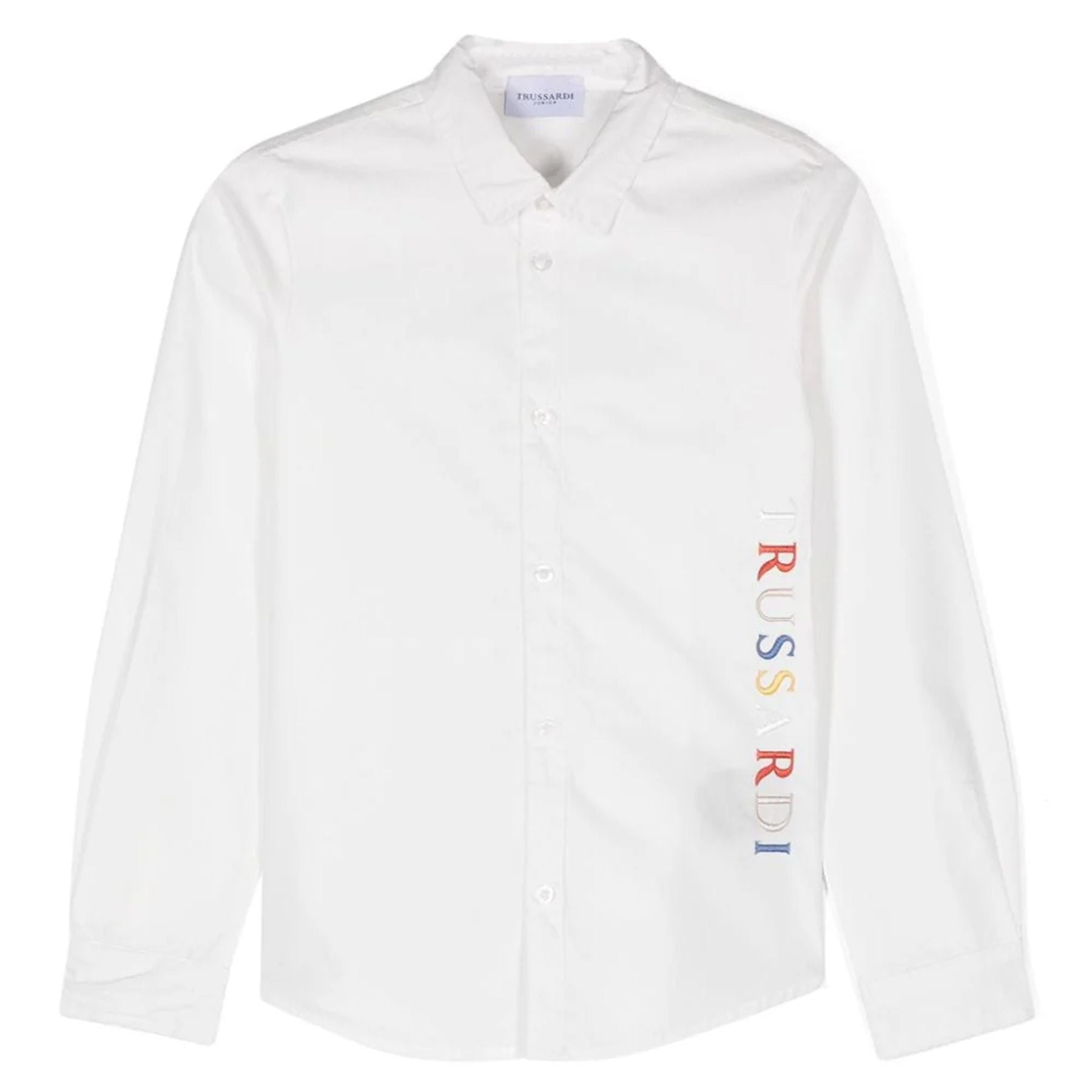 Trussardi Shirt with Vertical Logo