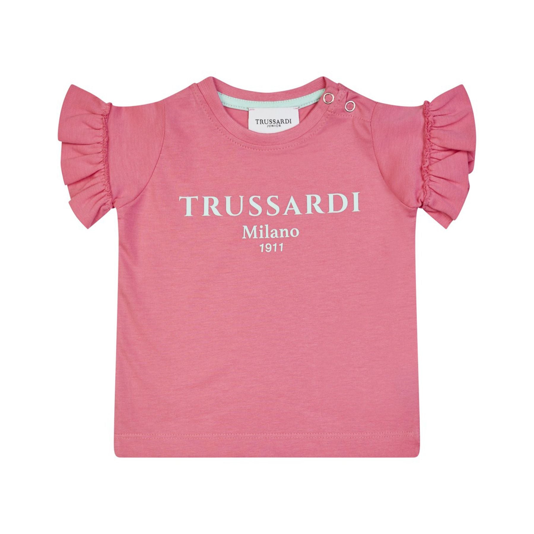 Trussardi Printed T-shirt with Comfortable Opening
