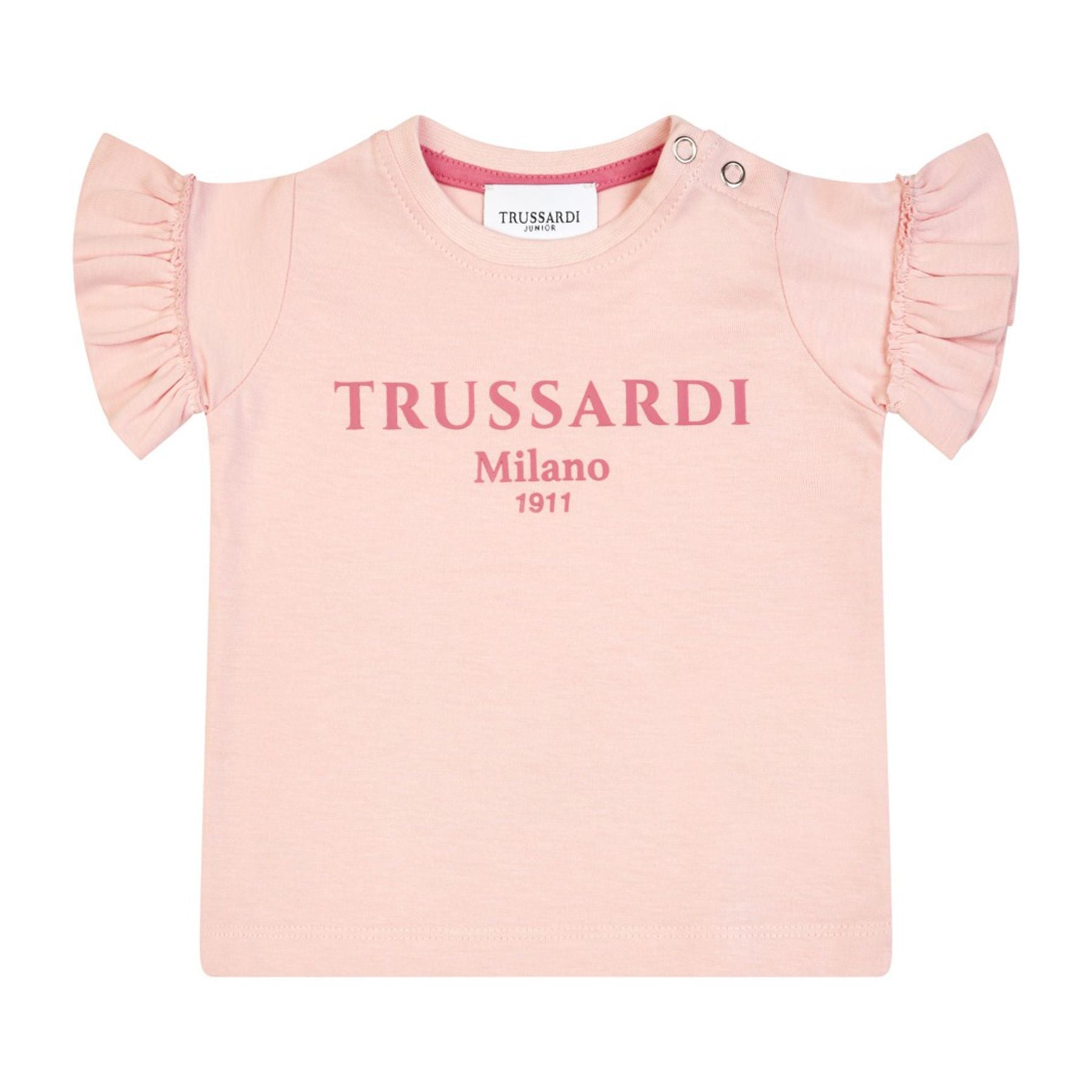 Trussardi Printed T-shirt with Comfortable Opening
