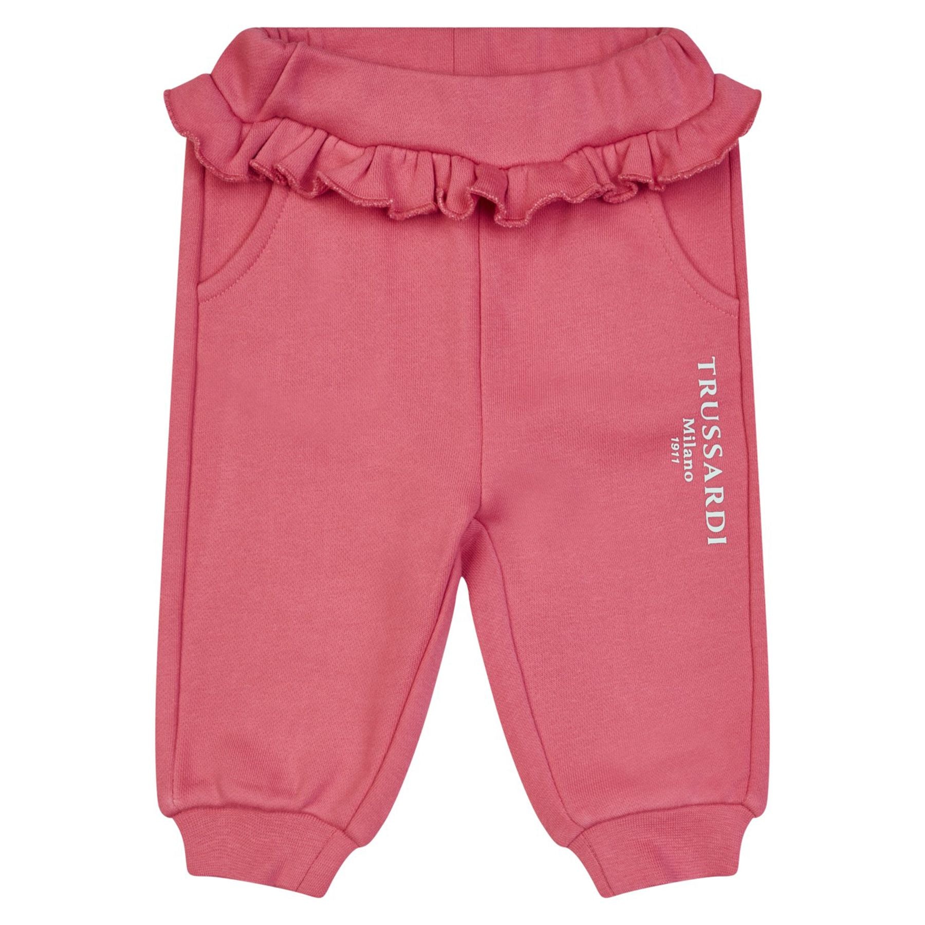 Trussardi Lightweight Fleece Undersuit with Rouge Waistband