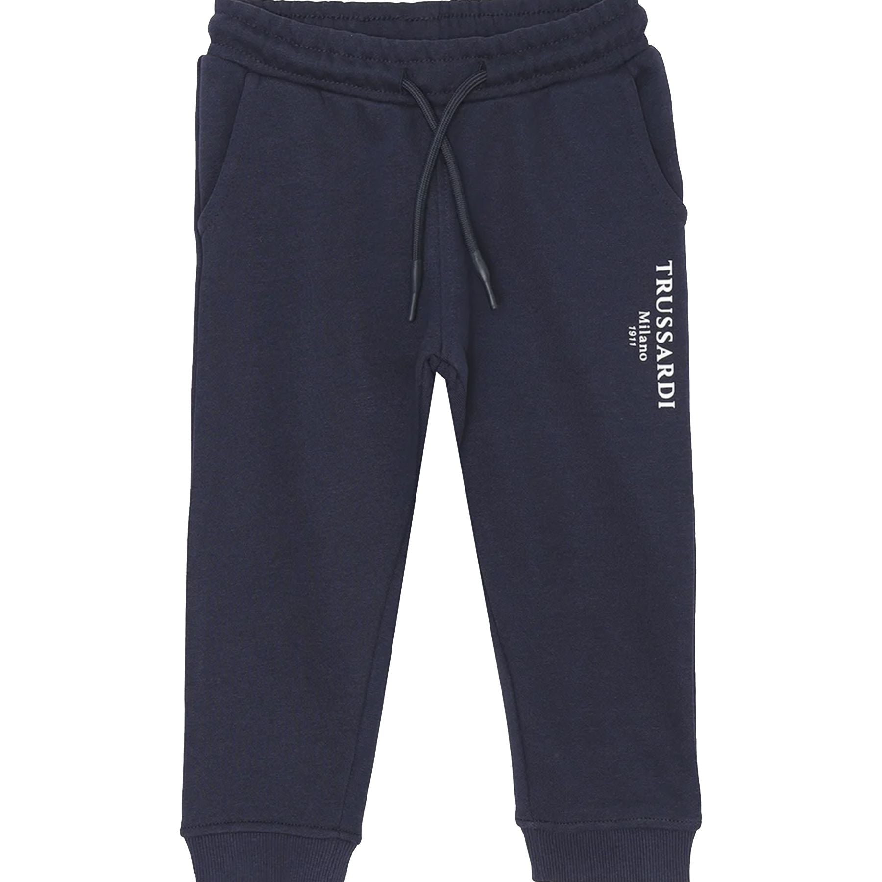 Trussardi Lightweight Fleece Undersuit in Solid Blue