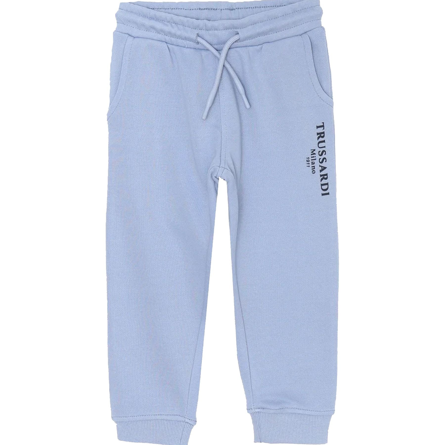 Trussardi Lightweight Fleece Undersuit, Plain, Light Blue