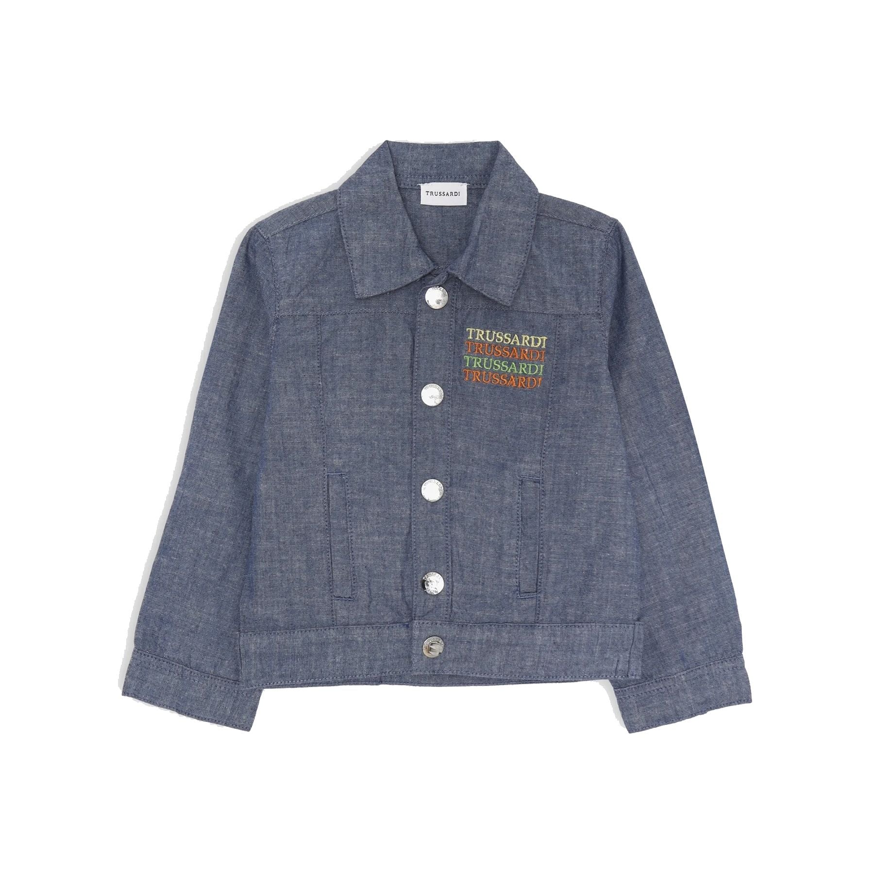 Trussardi Lightweight Denim Jacket for Baby Boys, Summer
