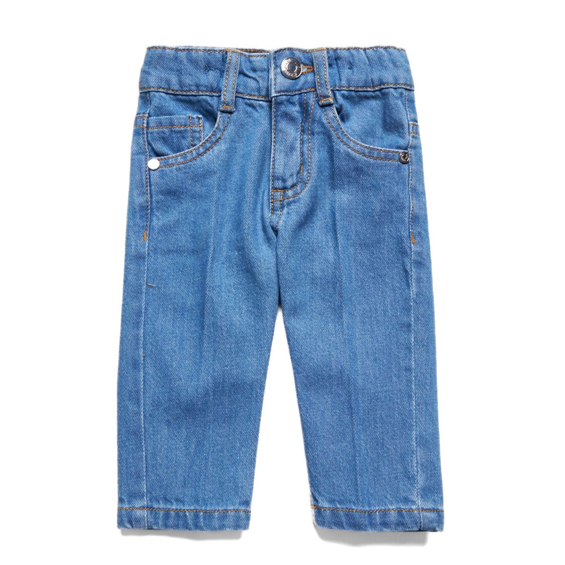 Trussardi Jeans Baby Boy's Adjustable Waistband Blue