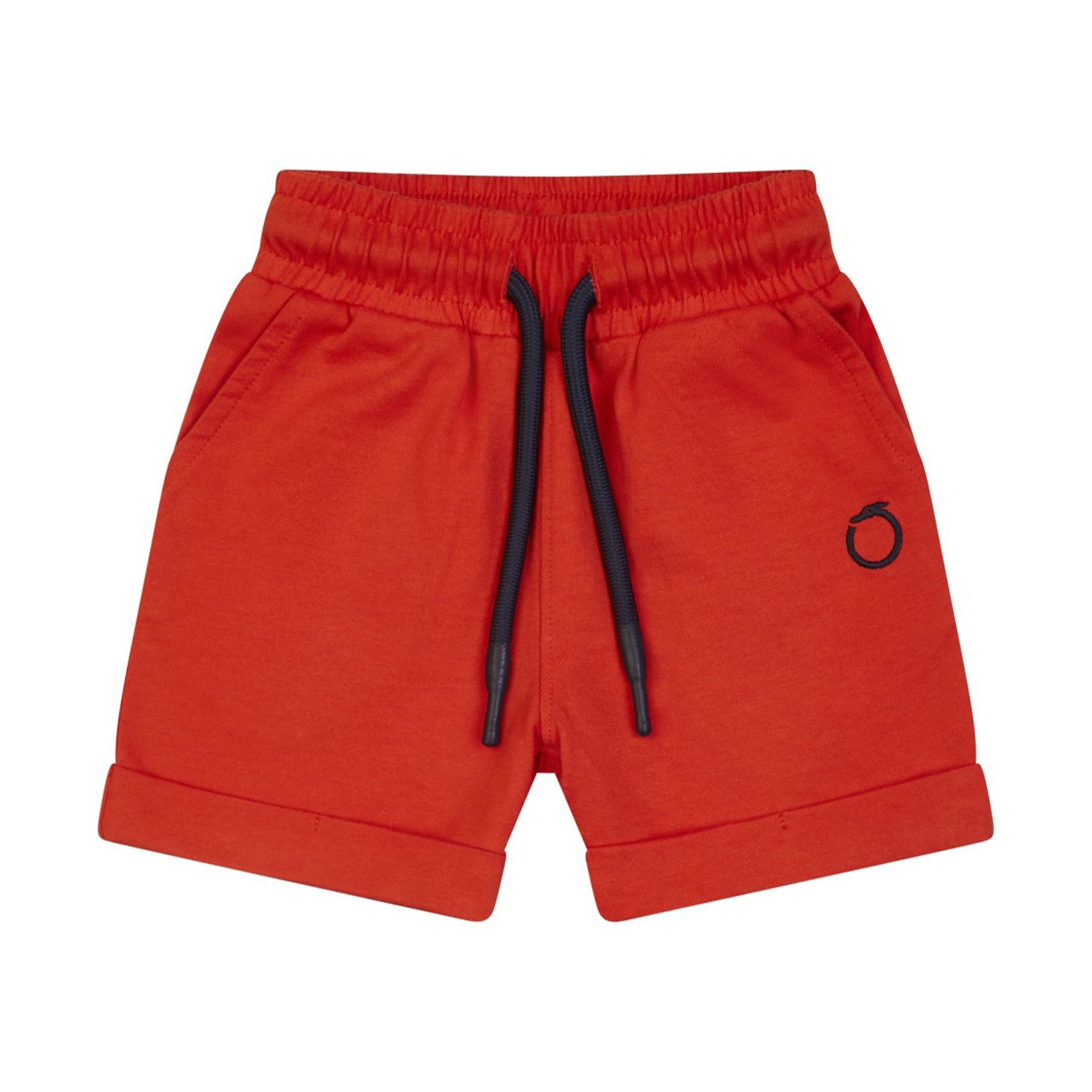 Trussardi Bermuda Shorts in Red Lightweight Fleece