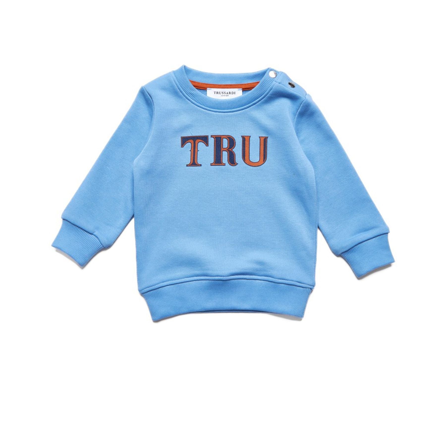 Trussardi Crewneck Sweatshirt with Printed Logo