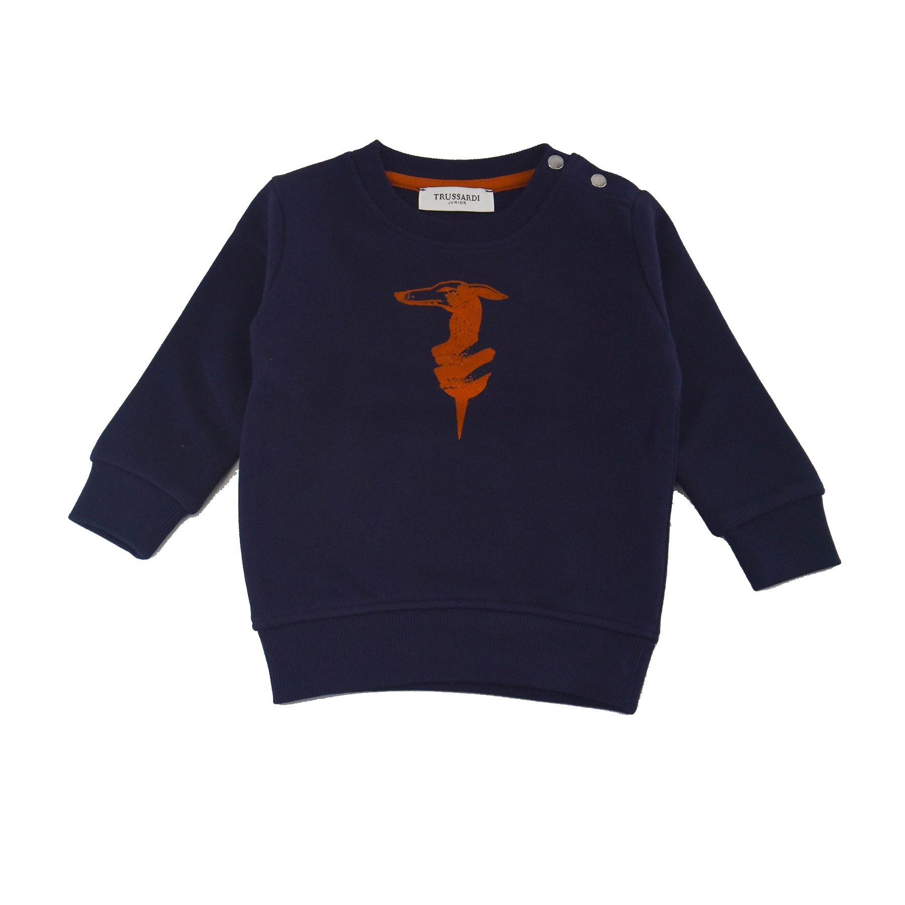 Trussardi Crewneck Sweatshirt with Printed Logo
