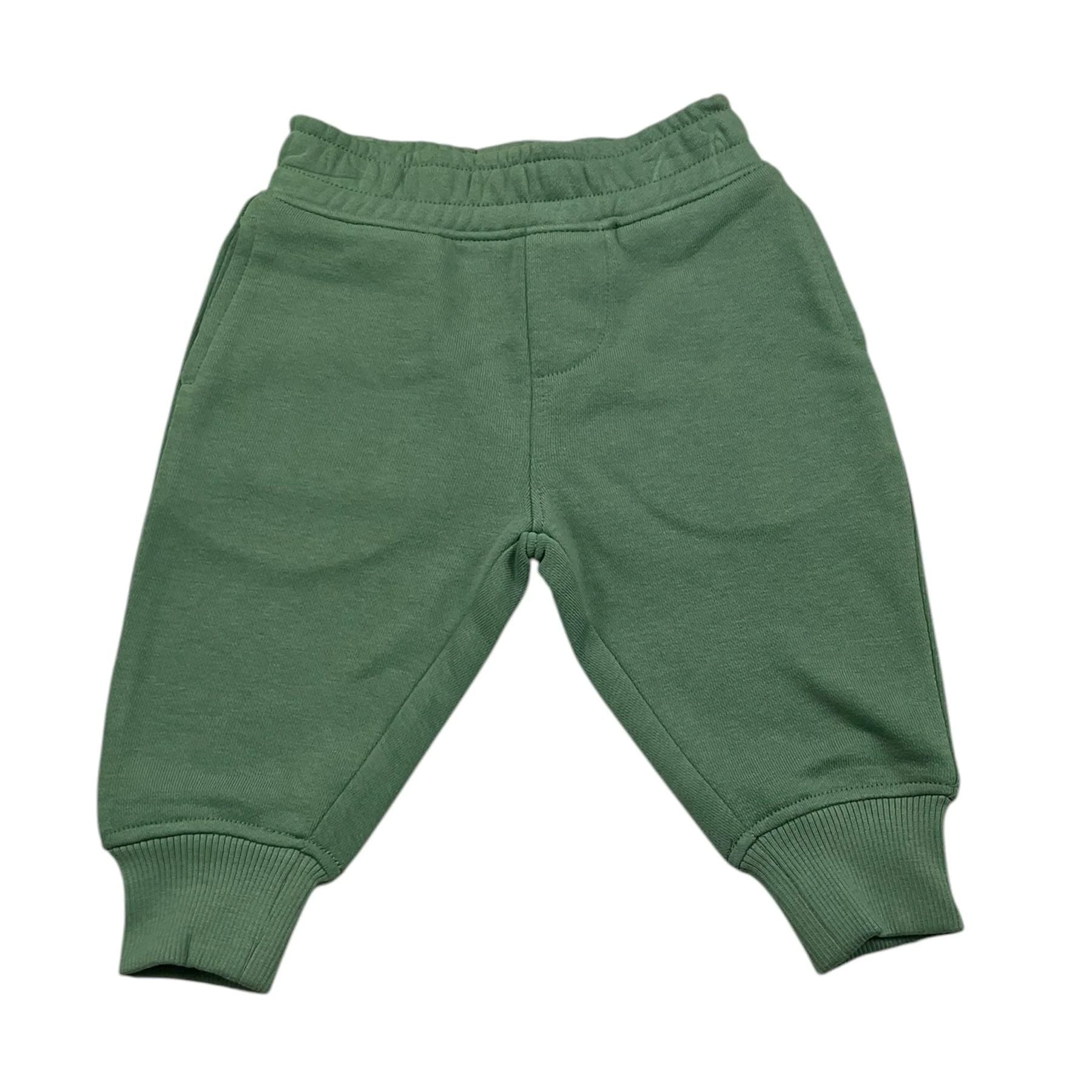 Trussardi Lightweight Fleece Undersuit in Solid Green