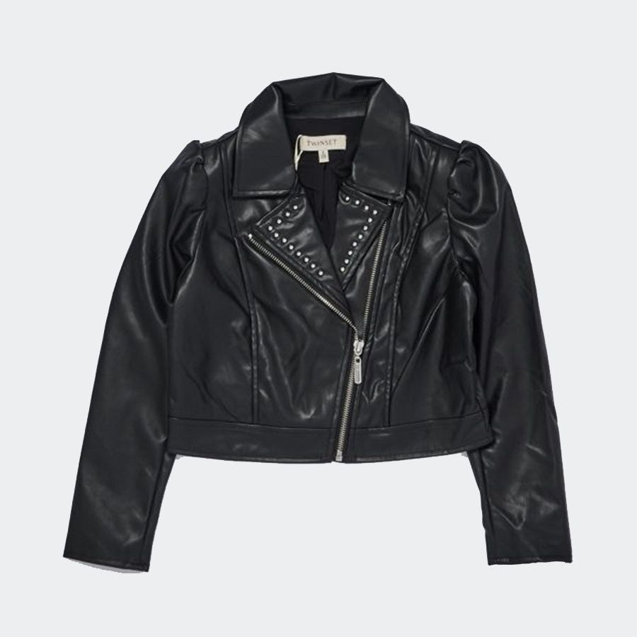 Twinset Faux Leather Jacket
