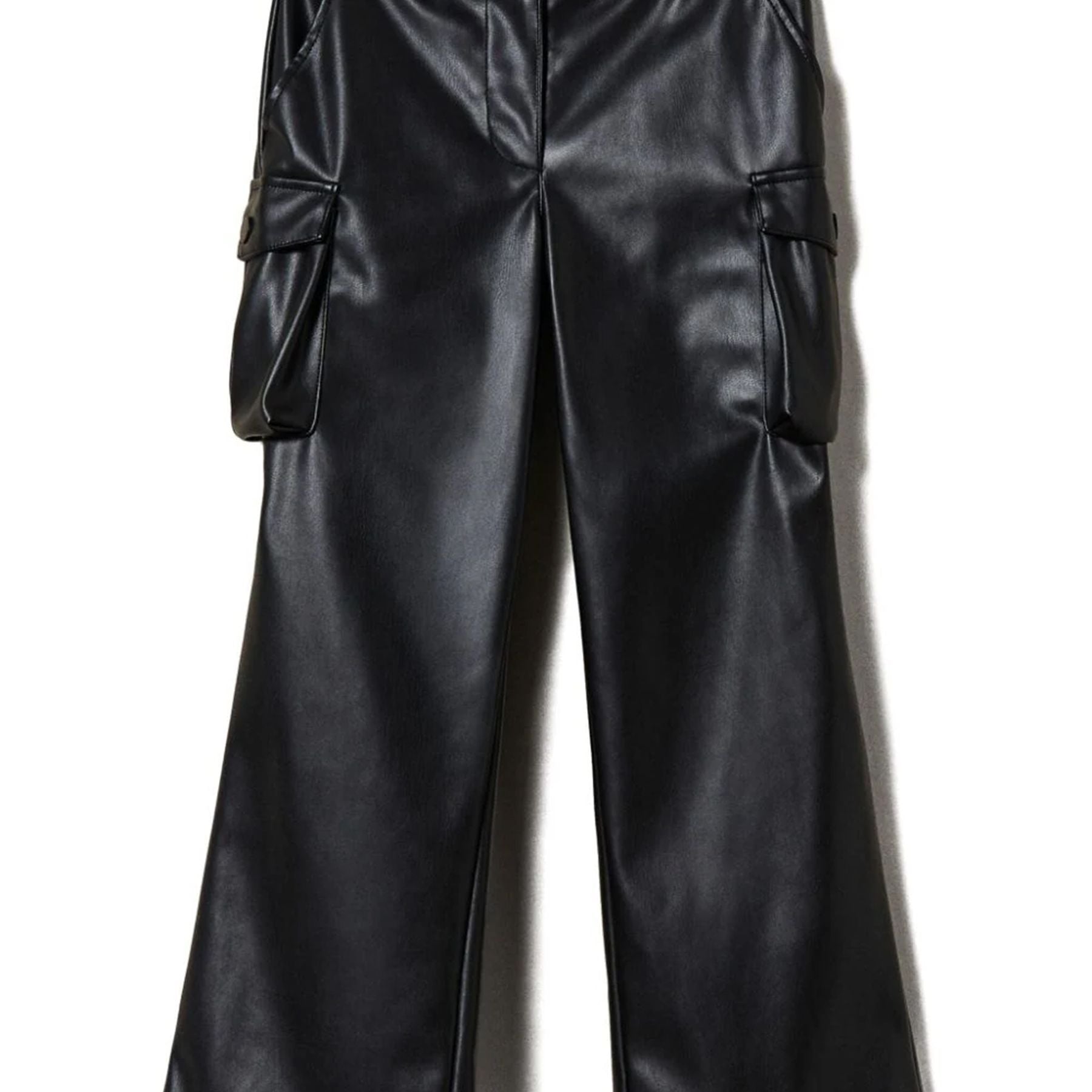 Twinset Coated Fabric Trousers