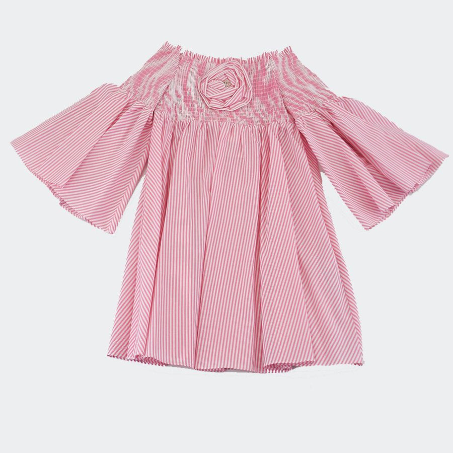 Twinset Striped Poplin Dress