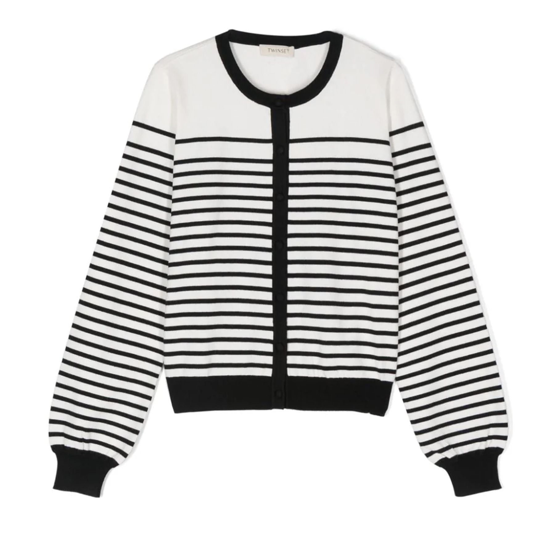 Yarn cardigan sweater