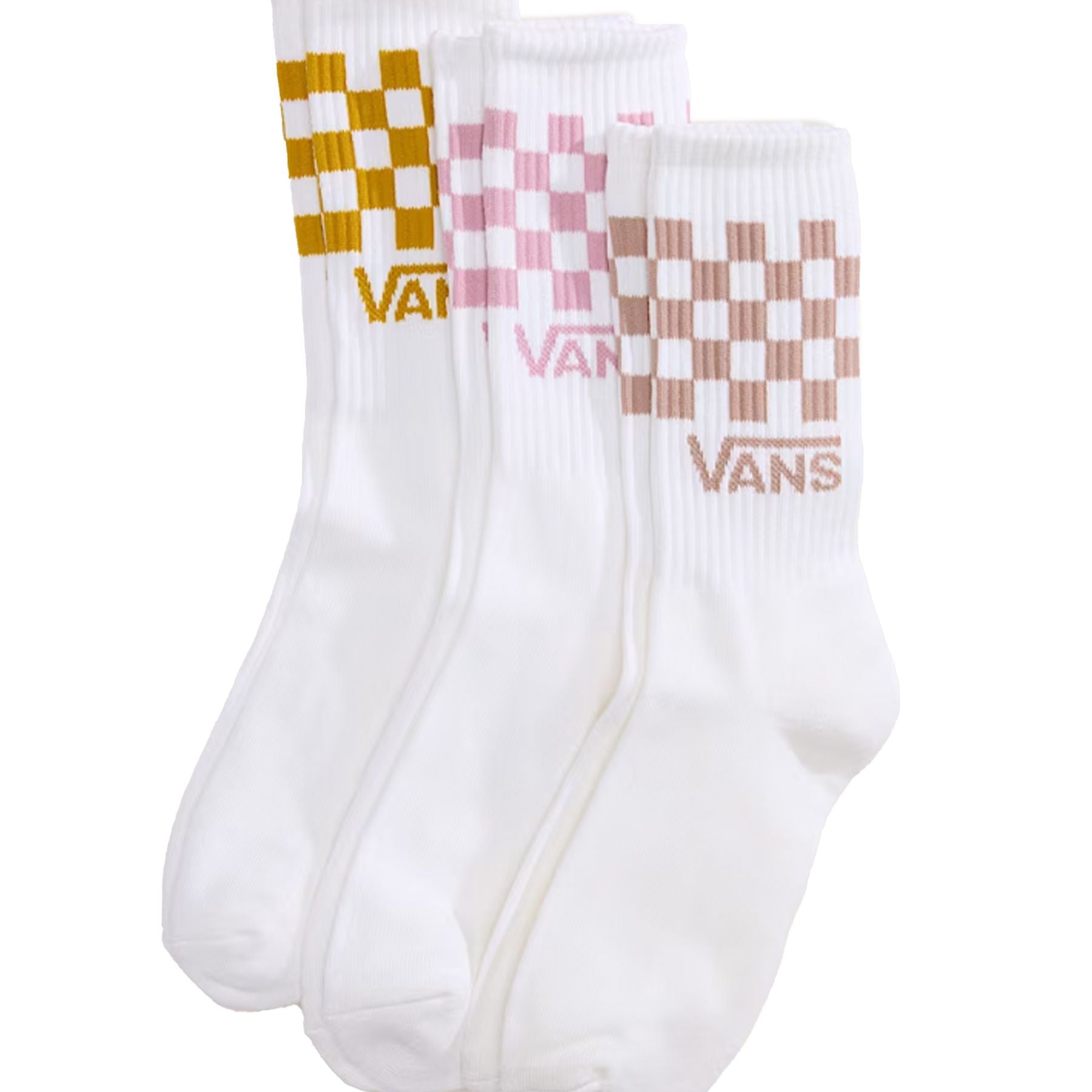 Vans Classic Check Crew Sock Pastel Pink