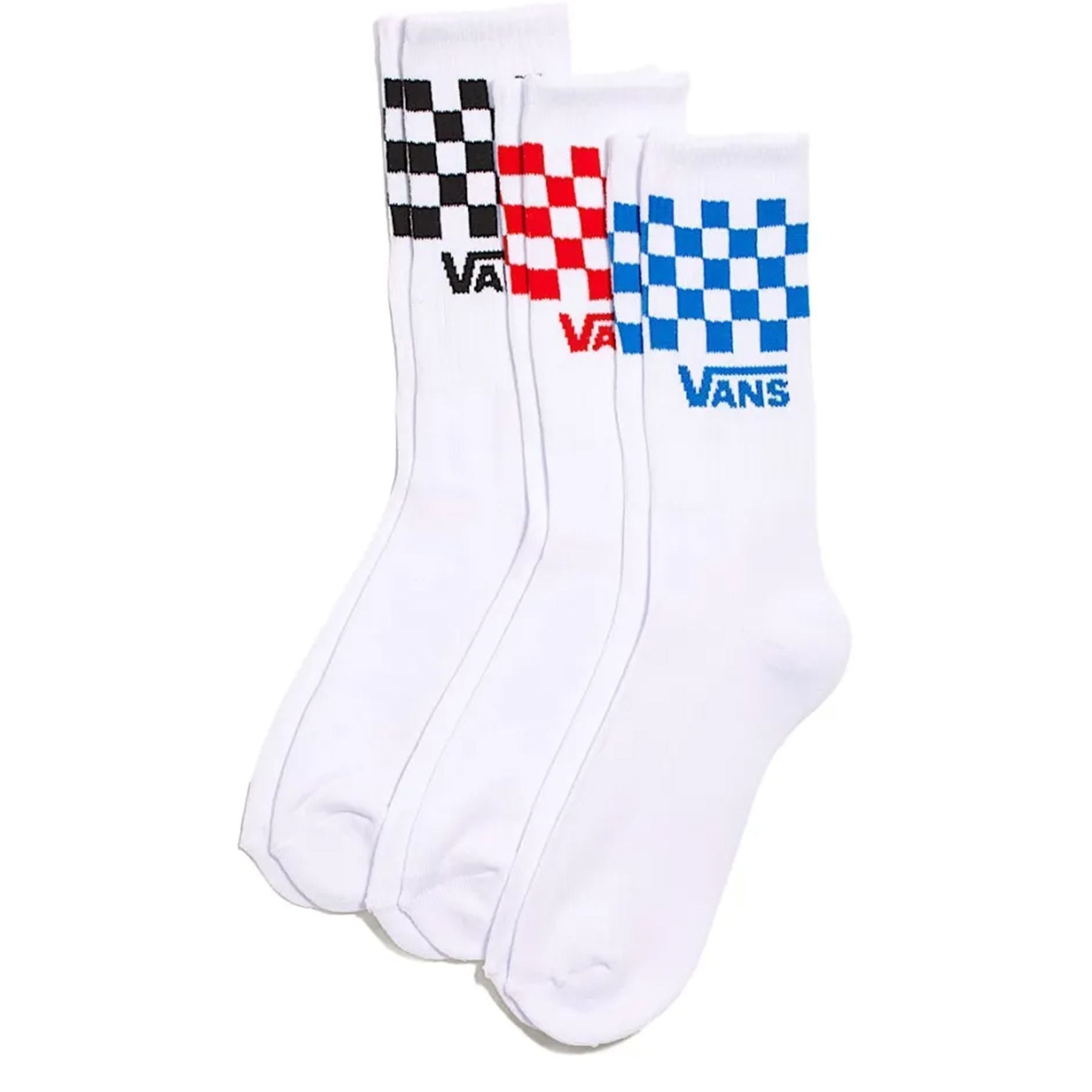 Vans Classic Check Sock White