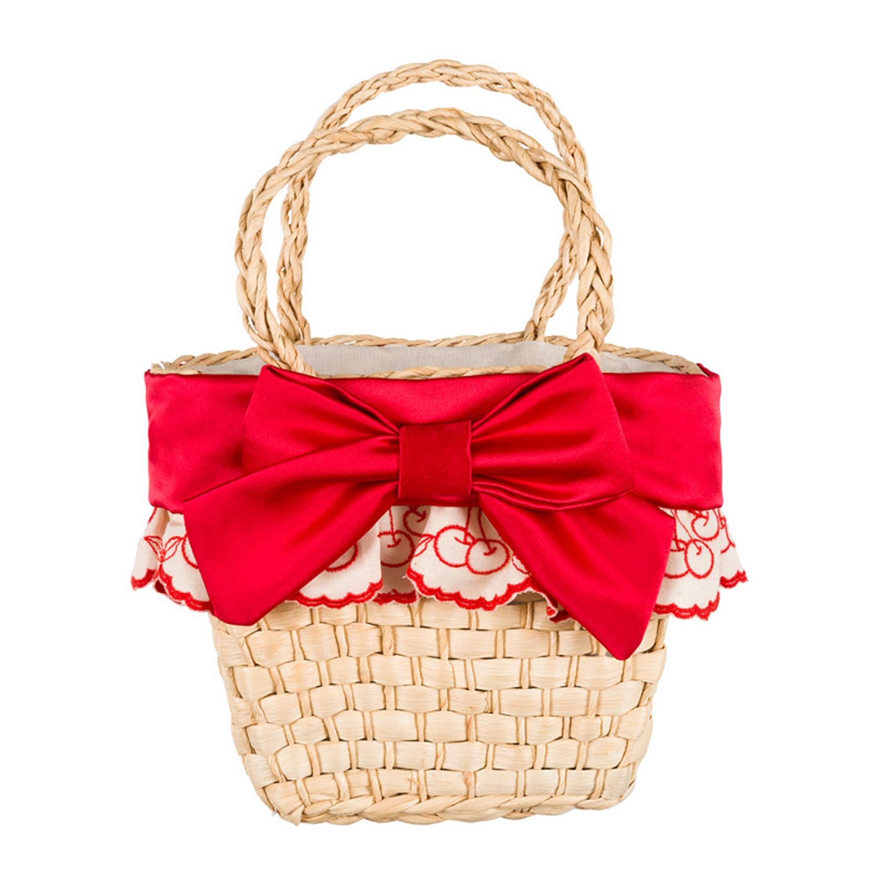 Vivetta Straw Bag with Bow