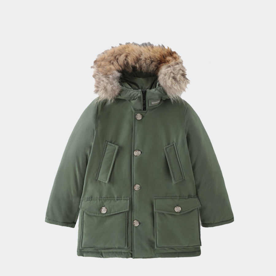 Woolrich Down Jacket with Removable Fur