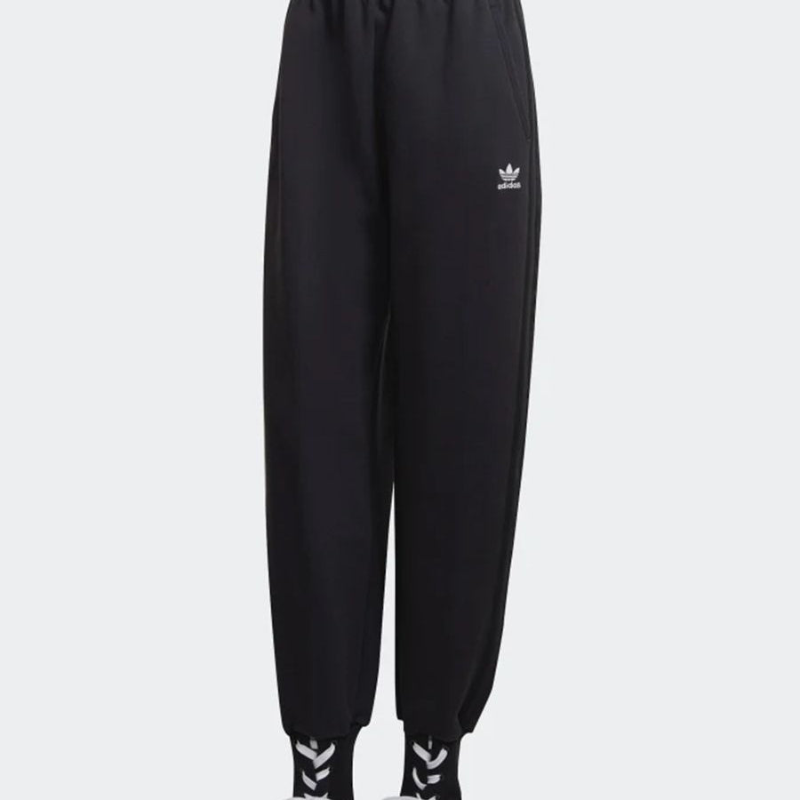 Adidas Solid Color Pants with Lace Detail