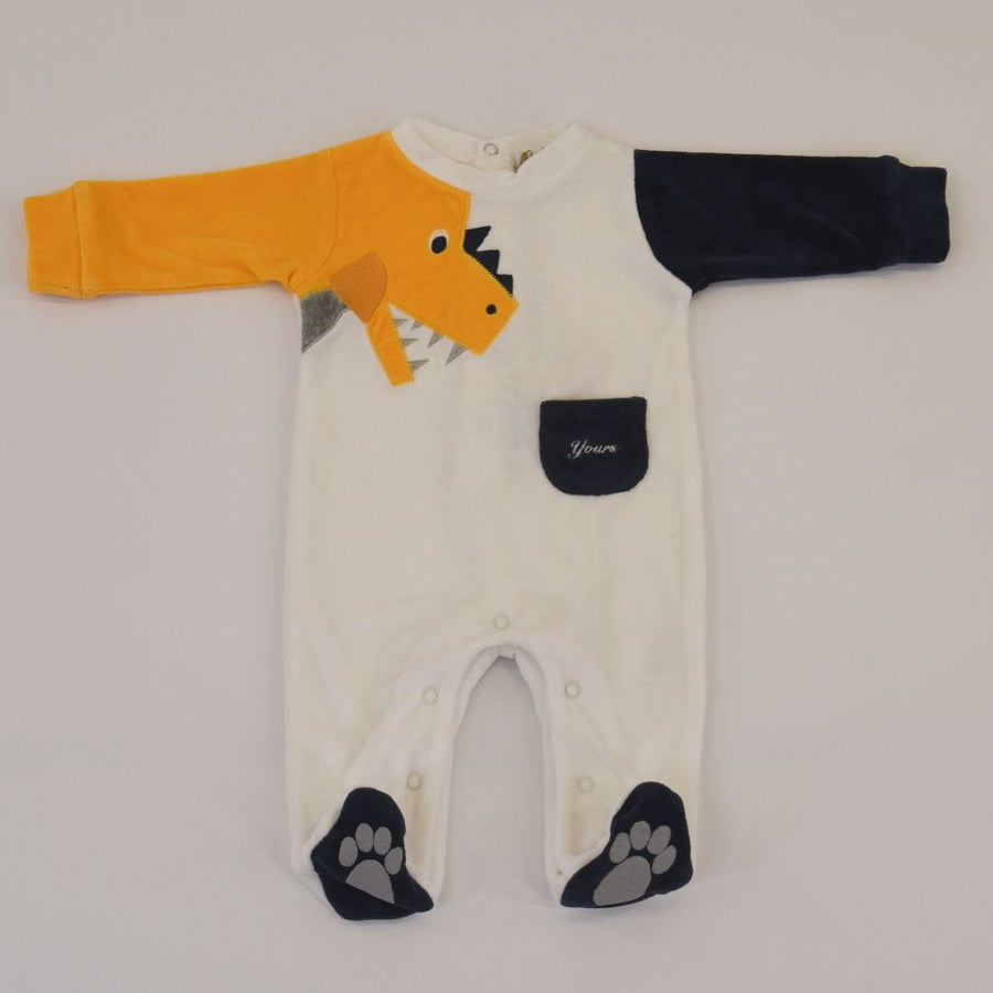 Love is me Tricolor Onesie with Dragon