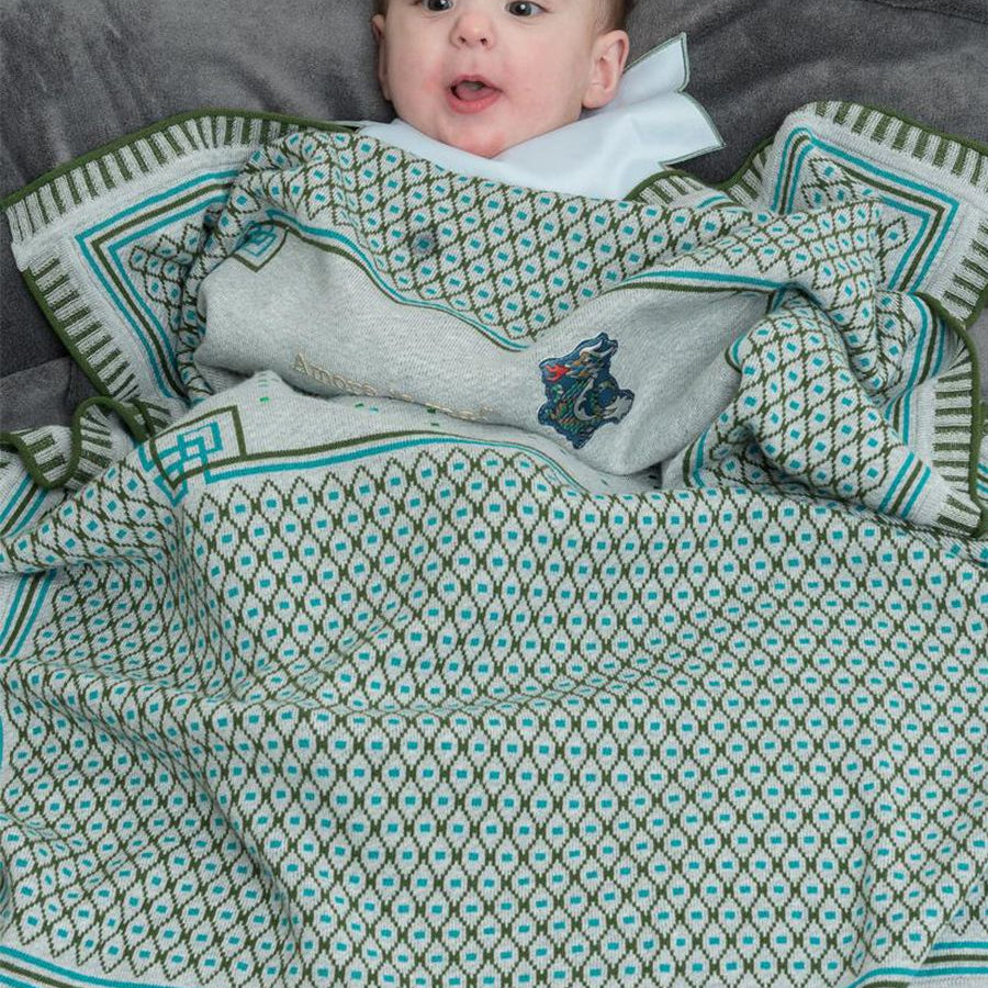 Love is me Dragon Knit Blanket