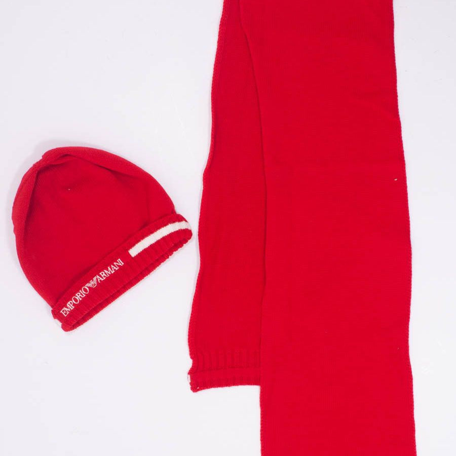 Armani Scarf and Hat Gift Set