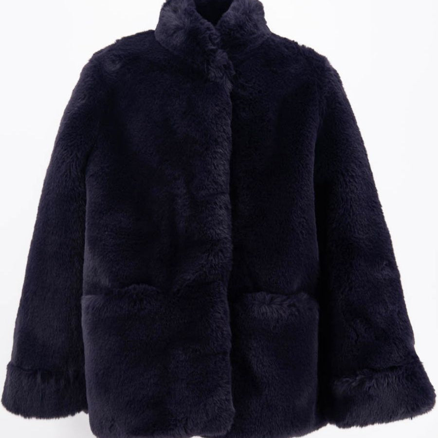 Armani Faux Fur Coat and Trench Coat