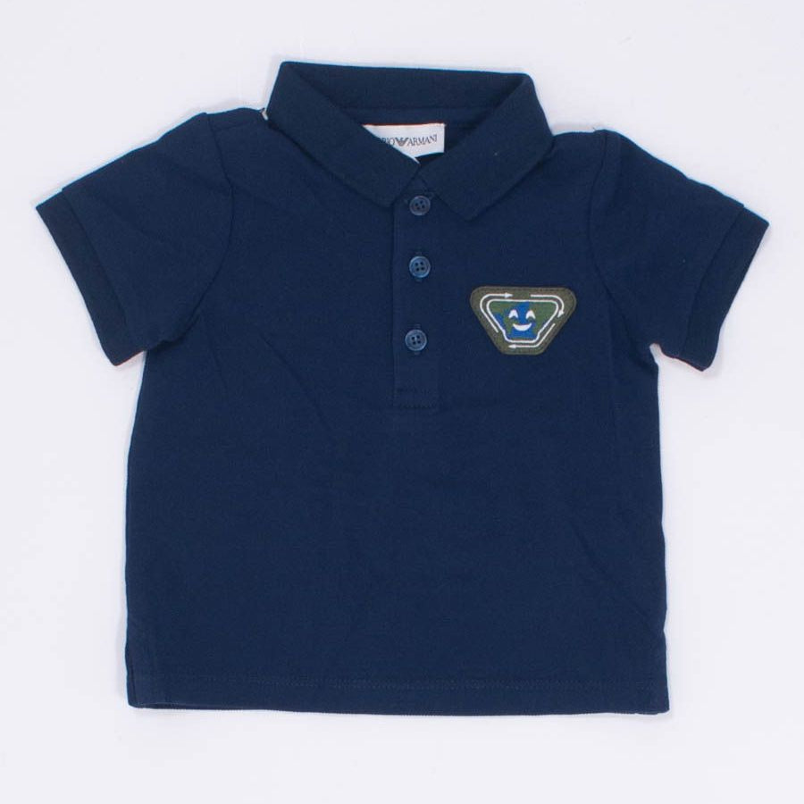 Armani Polo Short Sleeve Crest Logo