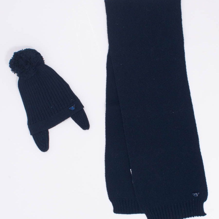 Armani Scarf + Hat Gift Set