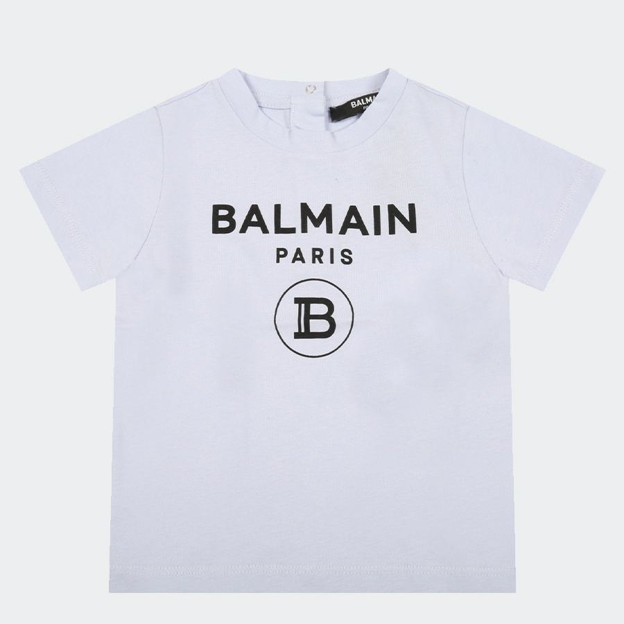 Balmain Baby Short Sleeve T-shirt