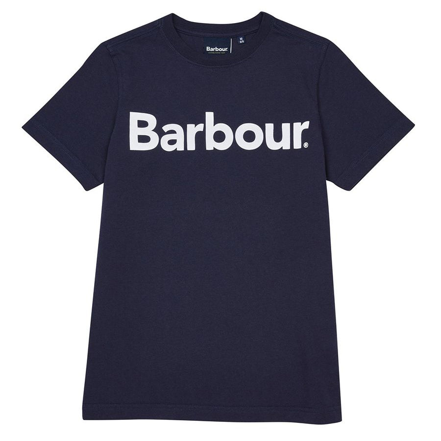 Barbour Iconic Short Sleeve T-Shirt with Front Logo Print