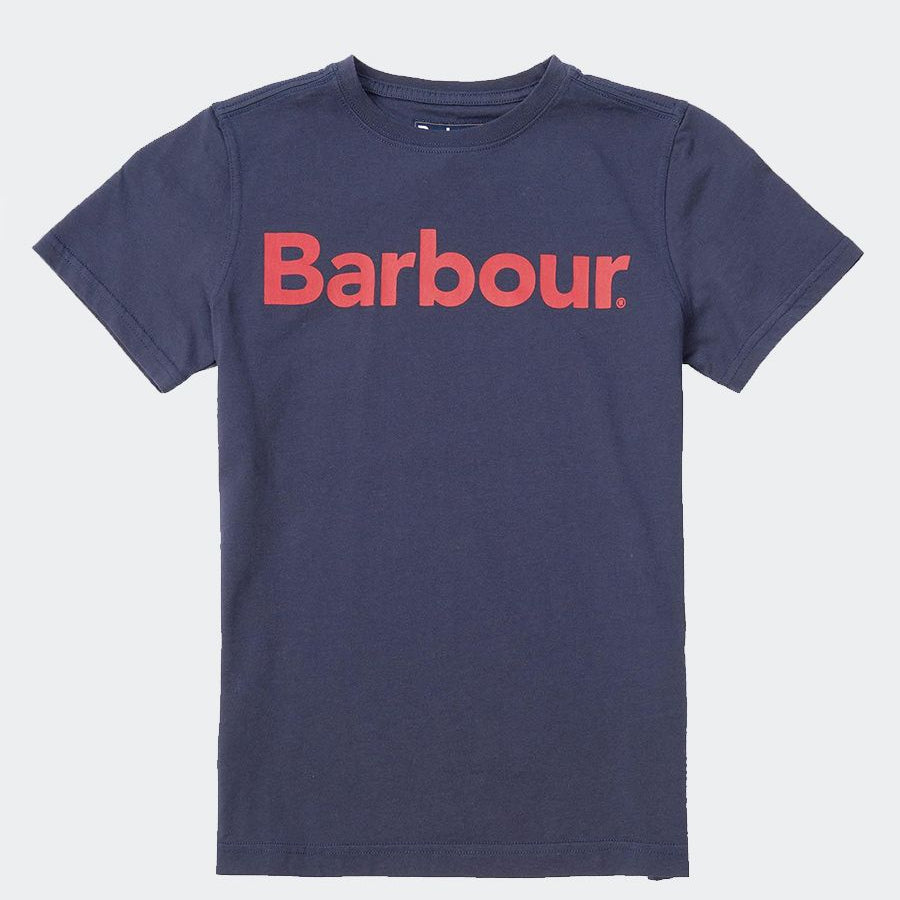 Barbour Iconic Short Sleeve T-Shirt with Front Logo Print
