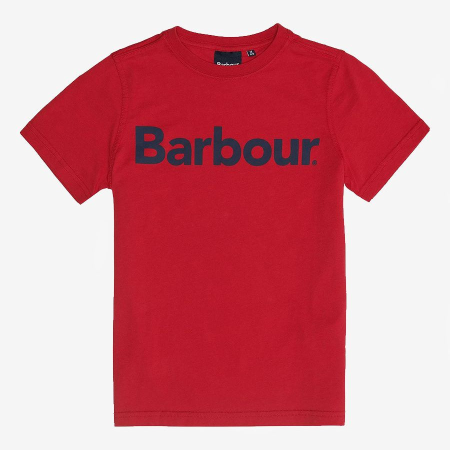 Barbour Iconic Short Sleeve T-Shirt with Front Logo Print