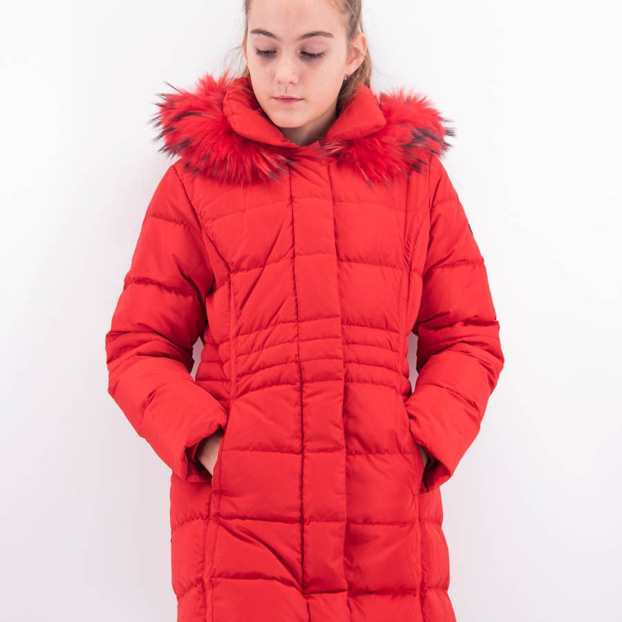 Canadiens Long Windproof and Rainproof Down Jacket