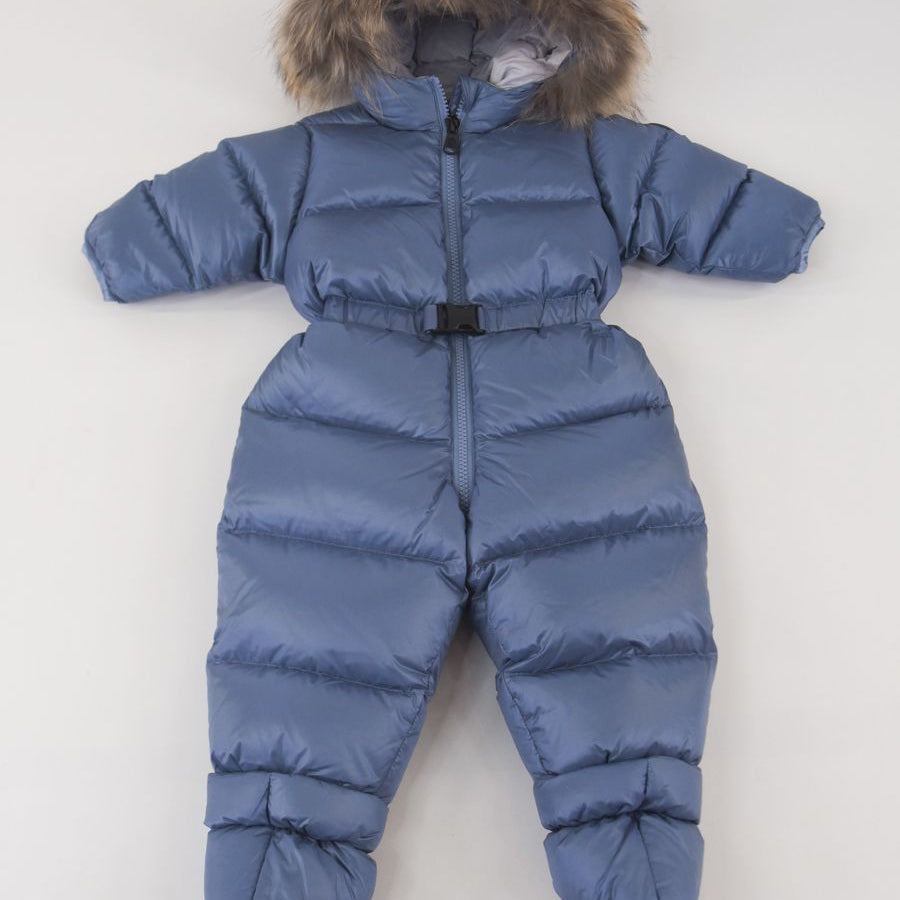 Colmar Large Quilted Down Jacket with Fur Hood