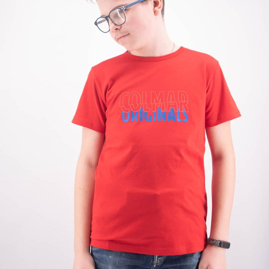 Colmar Short Sleeve Crew Neck T-Shirt with Logo Print