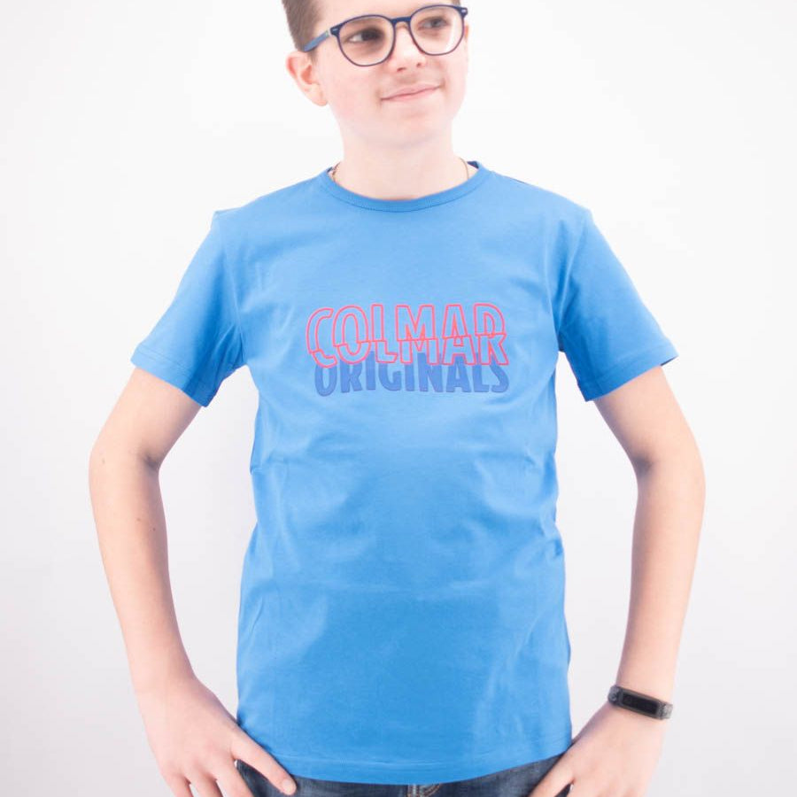 Colmar Short Sleeve Crew Neck T-Shirt with Logo Print