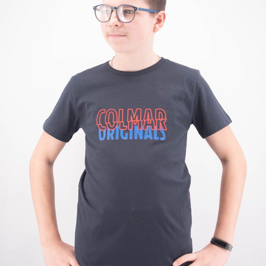 Colmar Short Sleeve Crew Neck T-Shirt with Logo Print