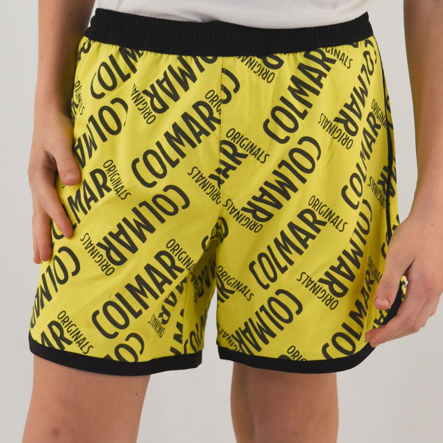 Colmar Boxer Shorts with Allover Logo Print