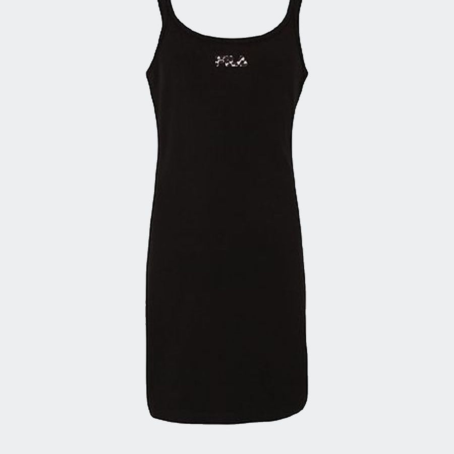 Row Printed Tank Dress