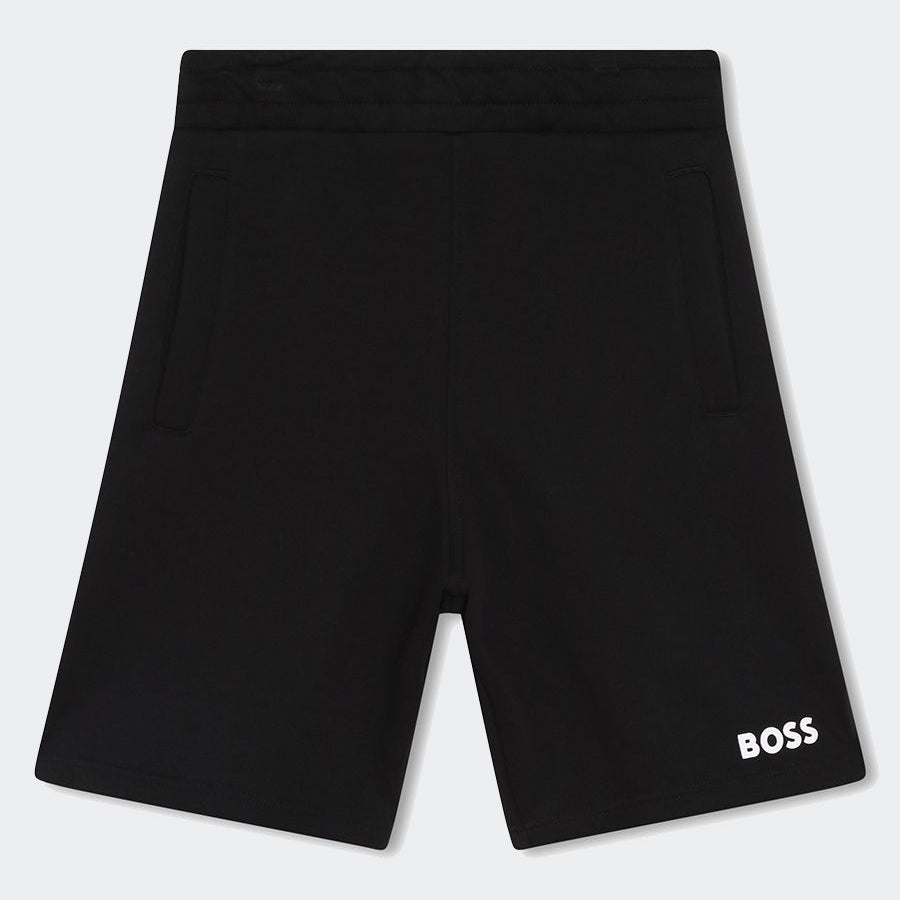 Hugo Boss Cotton Bermuda Shorts with Logo