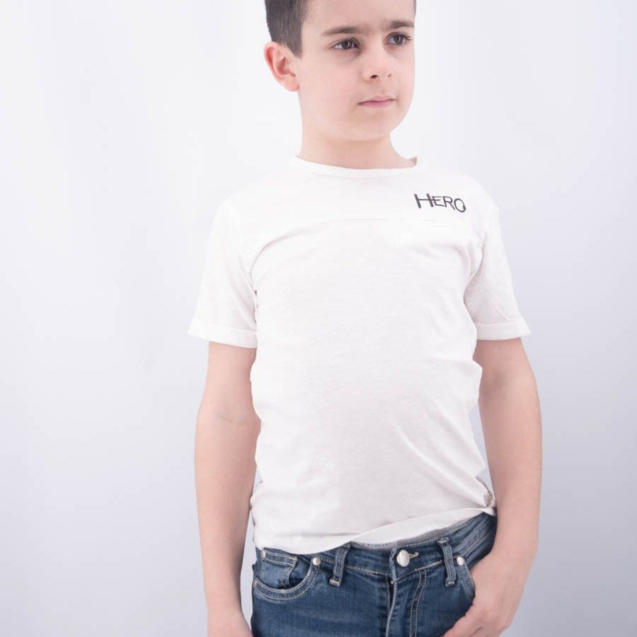 Hero T-shirt Slub Jersey Gd C/embroidery Boy