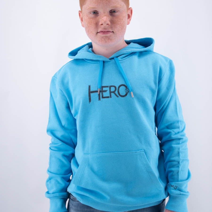 Hero Hoodie Embroidery Leet Drone Print