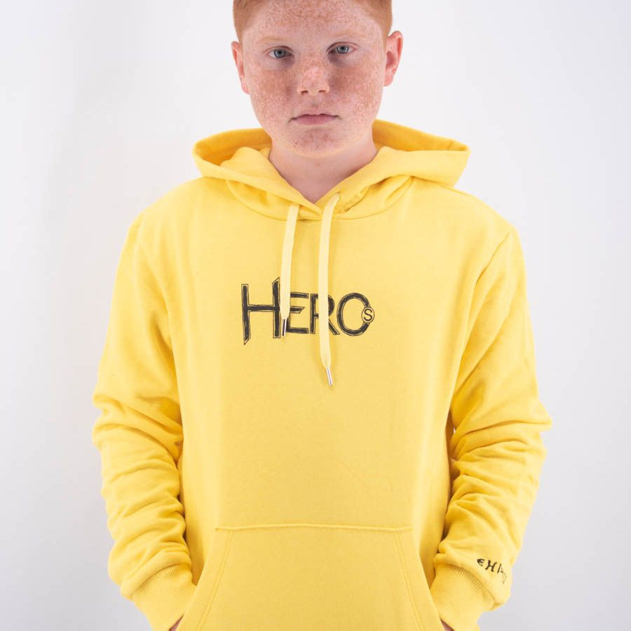 Hero Hoodie Embroidery Leet Drone Print