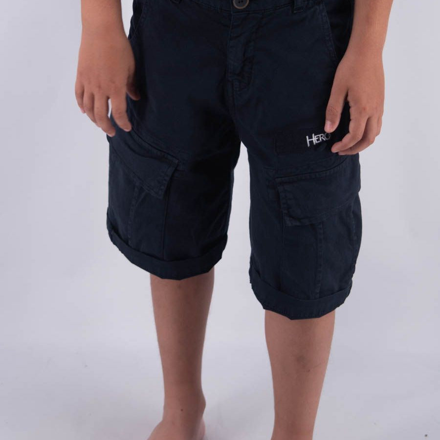 Hero Bermuda Cargo Embroidery Leet Print Logo