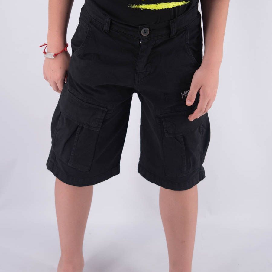 Hero Bermuda Cargo Embroidery Leet Print Logo