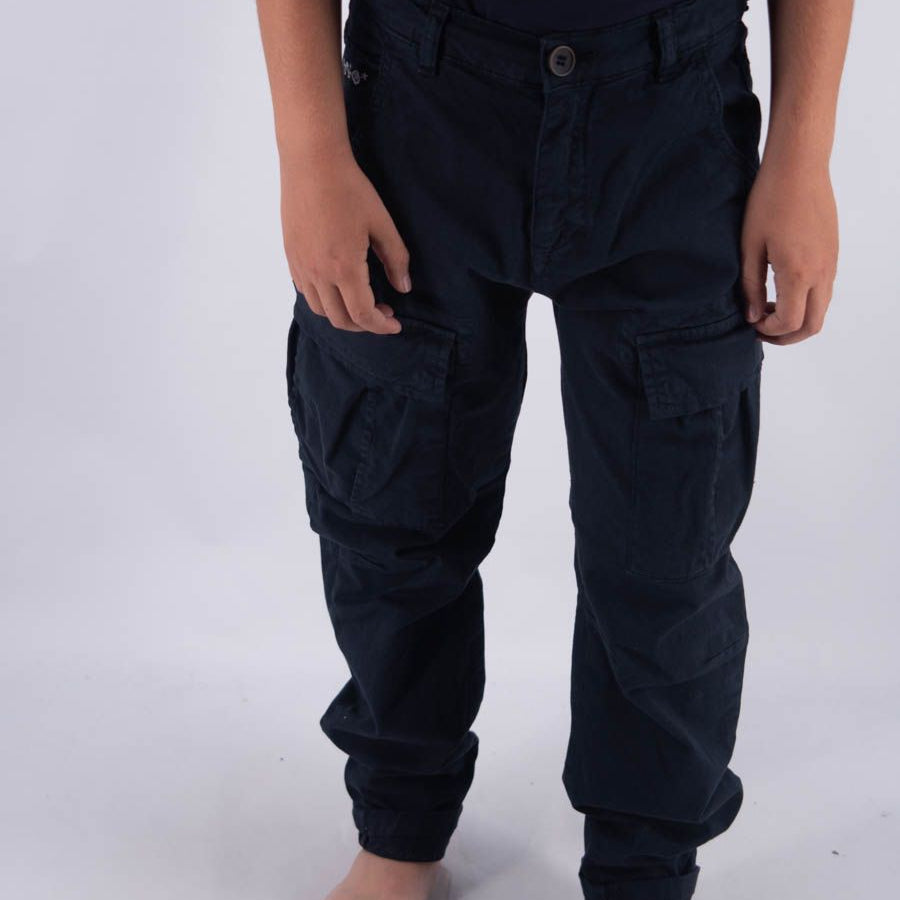 LEET EMBROIDERED HERO CARGO PANTS WITH ASTRONAUT YOGA PRINT POCKET APPLICATION